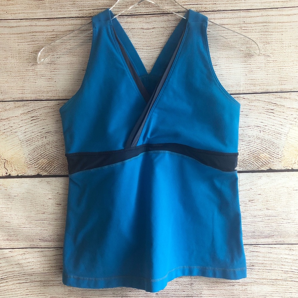 Lululemon Athletica Blue Tank Top